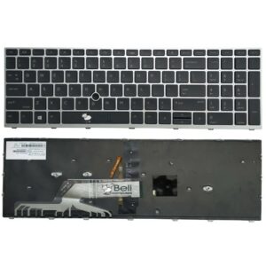 Tastatura per laptop HP ProBook 650 G4 650 G5 mali enter sa ramom i pozadinskim osveteljenjem