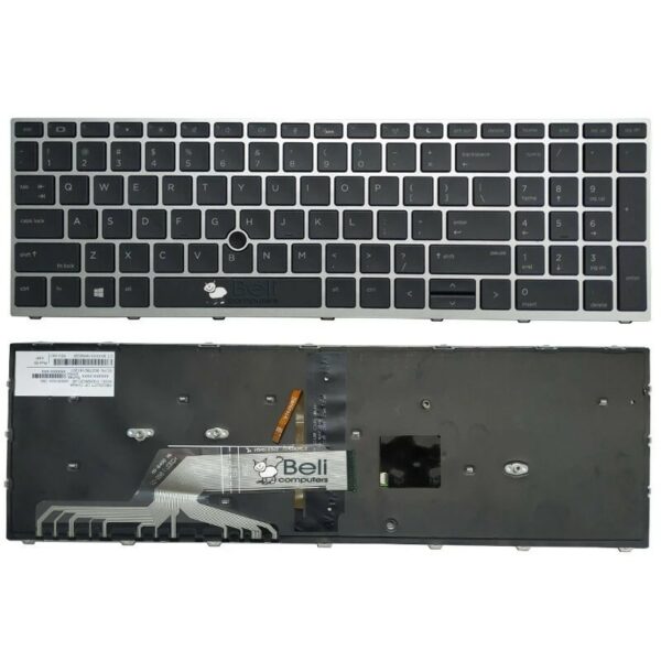 Tastatura per laptop HP ProBook 650 G4 650 G5 mali enter sa ramom i pozadinskim osveteljenjem
