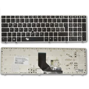 Tastatura per laptop HP EliteBook 8560p 8570p ProBook 6560 6560p sa ramom