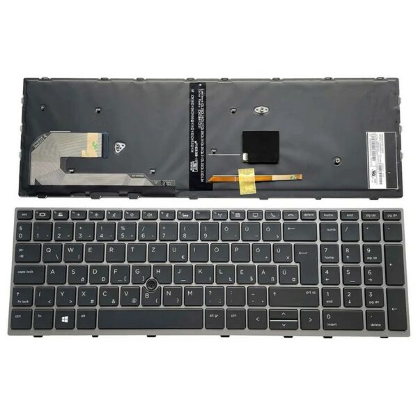 Tastatura per laptop HP EliteBook 755 G5 850 G5 850 G6 mali enter sa backlightom i gumbom