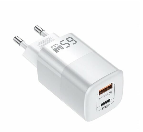 RY-U65A GaN Adapter Type C, USB-A 65w