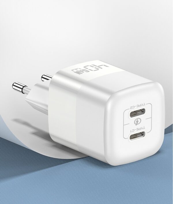 RY-C40A Adapter GaN Type C1+Type C2 40W