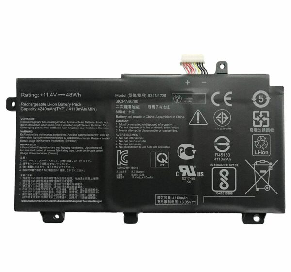 Baterija per laptop ASUS TUF Gaming FX504 FX505 FX80 Gaming A15 FA506 series