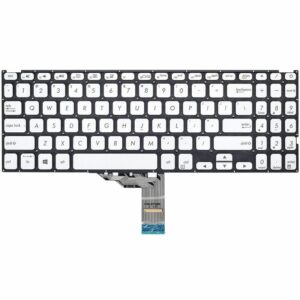 Tastatura per laptop Asus Vivobook F512 X512 SREBRNA mali enter sa pozadinskim osvetljenjem