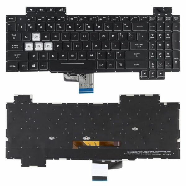Tastatura per laptop Asus ROG Strix Scar II GL504 GL504GS GL504GV