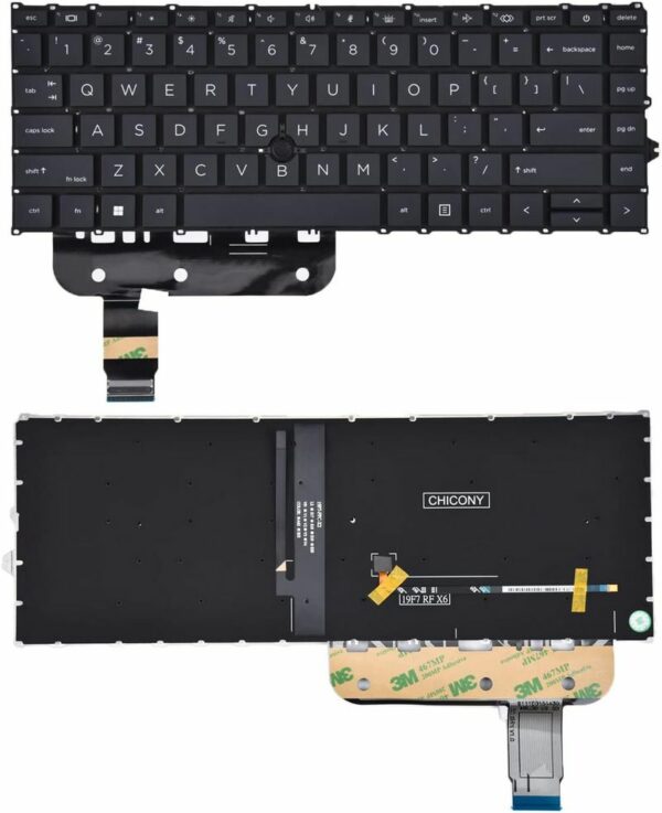 Tastatura per laptop HP EliteBook 840 G7 840 G8 mali enter backlight