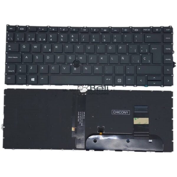 Tastatura per laptop HP EliteBook 840 G7 840 G8 veliki enter backlight