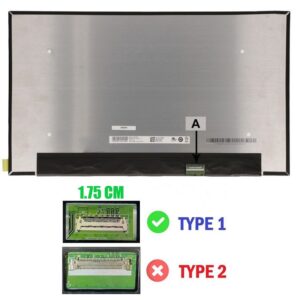 LED Ekran per laptop 15.6 slim 30pin 17mm type1 coonector FULL HD IPS kraci bez kacenja RAVAN
