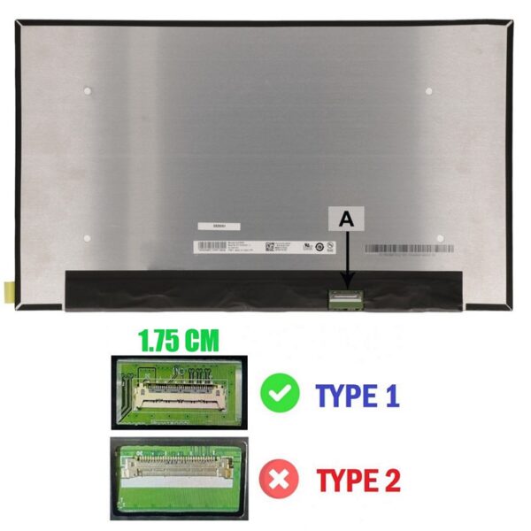 LED Ekran per laptop 15.6 slim 30pin 17mm type1 coonector FULL HD IPS kraci bez kacenja RAVAN