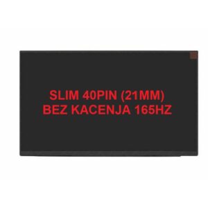 Led ekran per laptop 15.6 SLIM 40pin 21mm kraci bez kacenja 165hz NARROW