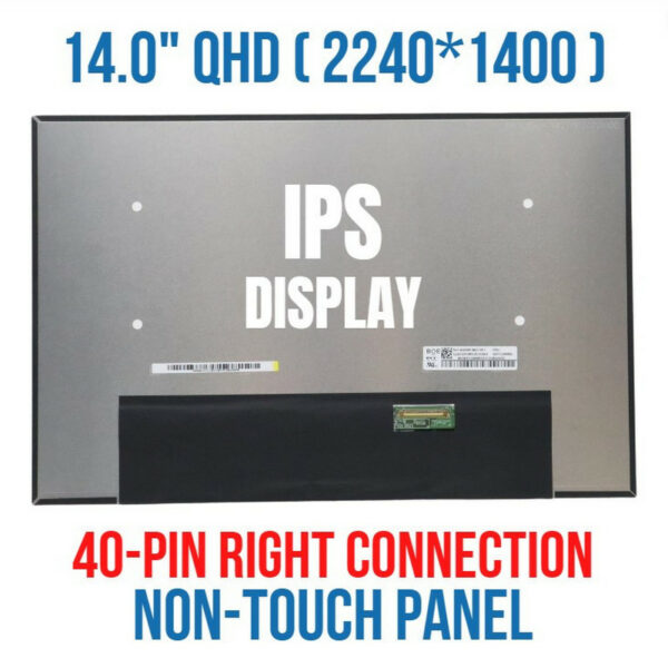 LED Ekran per laptop 14 slim 40pin QHD EDP kraci bez kacenja