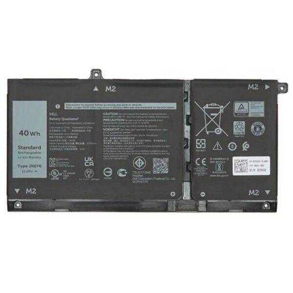 Baterija per Laptop Dell Inspiron 5406 2-IN-1 type A JK6Y6