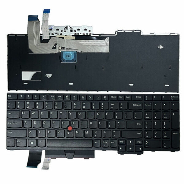 Tastatura per laptop Lenovo Thinkpad L15 Gen 2 Gen 1 L15 sa pozadinskim osvetljenjem i gumbom
