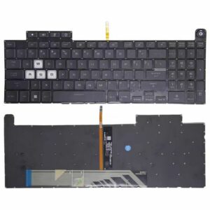 Tastatura per laptop Asus TUF Gaming A15 F15 FA507 FX507 mali enter sa pozadinskim osvetljenjem