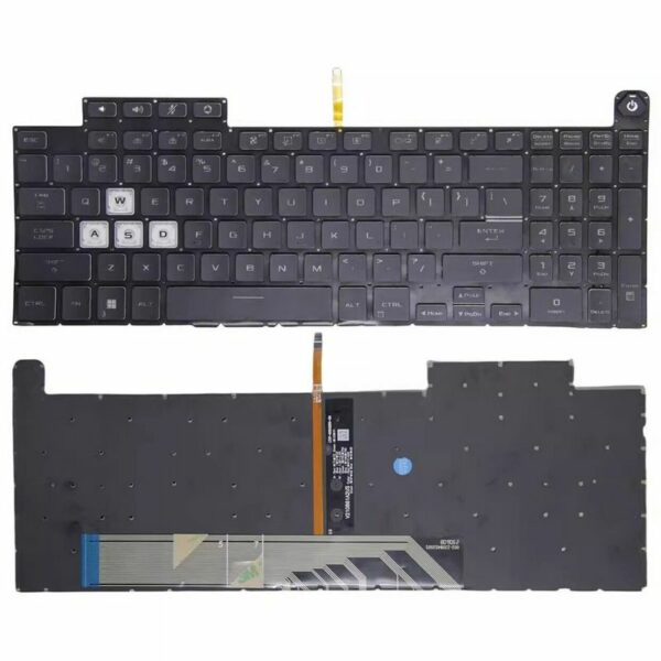Tastatura per laptop Asus TUF Gaming A15 F15 FA507 FX507 mali enter sa pozadinskim osvetljenjem