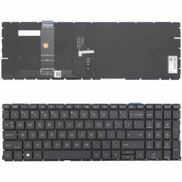 Tastatura per laptop HP ProBook 450 G8 455 G8 650 G8 mali enter sa pozadinskim osvetljenjem