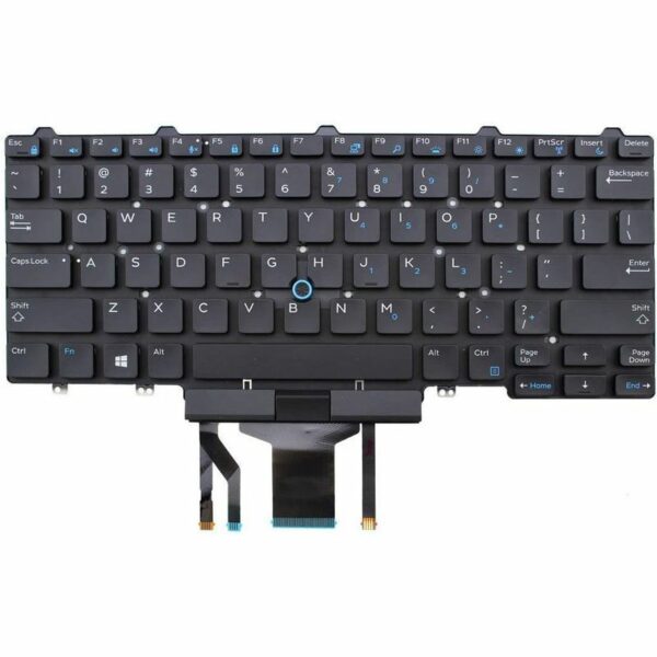 Tastatura per laptop Dell Latitude 3340 E5470 E7470 mali enter sa pozadinskim osvetljenjem