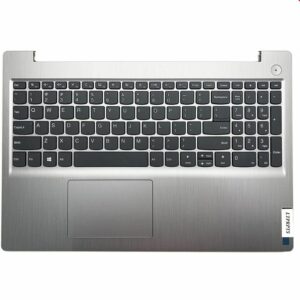 Korniza Lart (C Cover) me tastier per laptop Lenovo Ideapad 3-15IIL05 silver