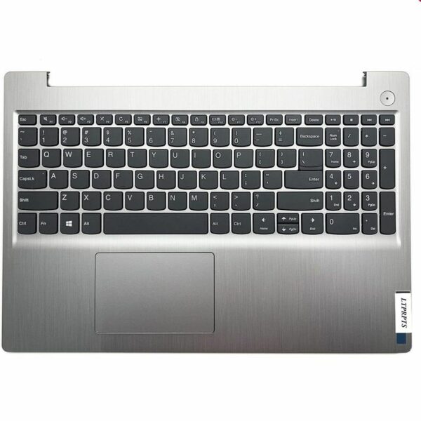Korniza Lart (C Cover) me tastier per laptop Lenovo Ideapad 3-15IIL05 silver