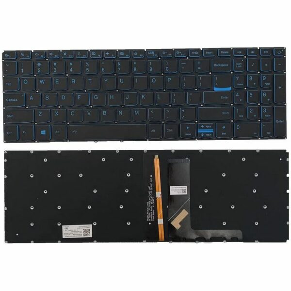 Tastatura per laptop Lenovo IdeaPad L340-15IWL L340-17API sa pozadinskim osvetljenjem PLAVA SLOVA