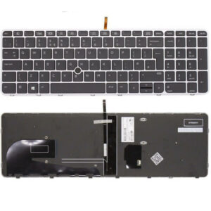 Tastatura per laptop HP EliteBook 750 G3 850 G3 G4 sa pozadisnkim osvetljenjem i gumbom