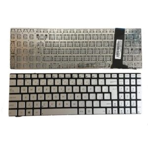 Tastatura per Asus N56 N56V N56VM N56VZ N56SL veliki enter backlight siva