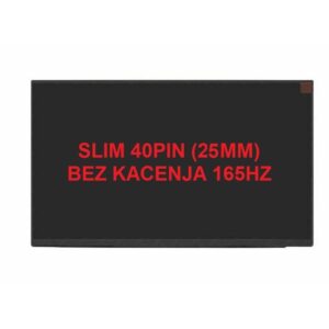 LED Ekran per laptop 15.6 slim 40pin 25mm FHD 165hz