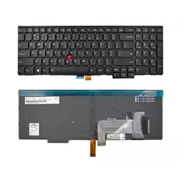 Tastatura per laptop Lenovo ThinkPad Edge E531 E540 L540 T540p W540 L560 L570 sa gumbom i backlightom