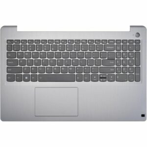 Korniza Lart (C Cover) me tastier per laptop Lenovo ideapad 3-15ITL6 3-15ADA6 3-15ALC6 silver
