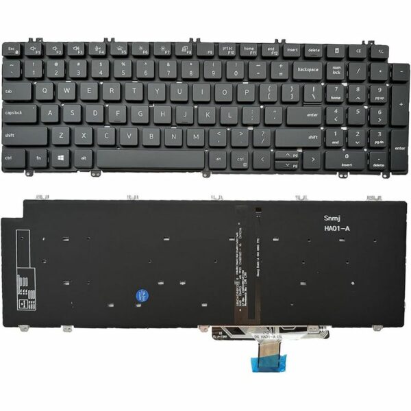 Tastatura per laptop Dell Precision 7750 7550 7760 7560 mali enter backlight