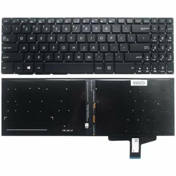 Tastatura per laptop Asus N580 M580 N580V N580VD N580G FX570 F570U mali enter backlight