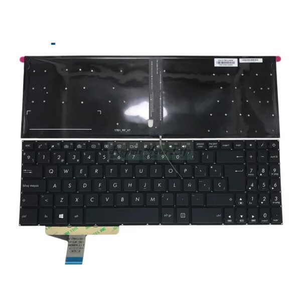 Tastatura per laptop Asus N580 M580 N580V N580VD N580G FX570 F570U NX580V veliki enter backlight