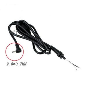 DC kabel per mushes me konektor2.5 x 0.7mm