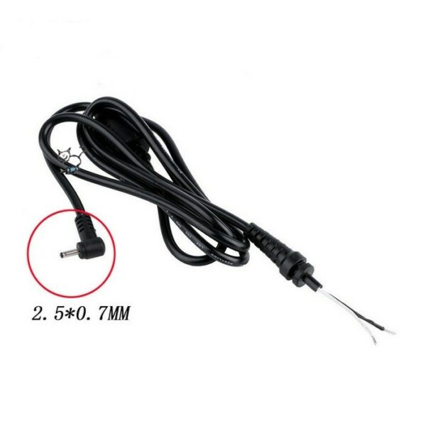 DC kabel per mushes me konektor2.5 x 0.7mm