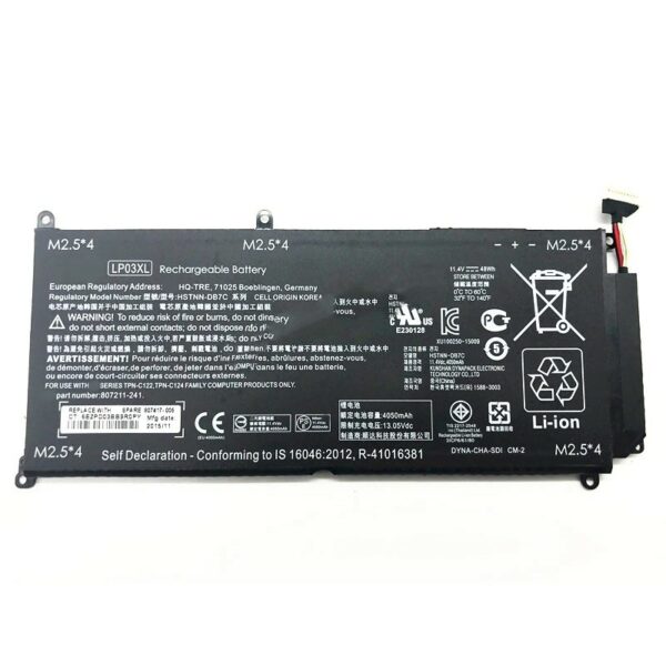 Baterija per laptop HP LP03XL HP Envy 14-J 14T-J 15-AE M6-P