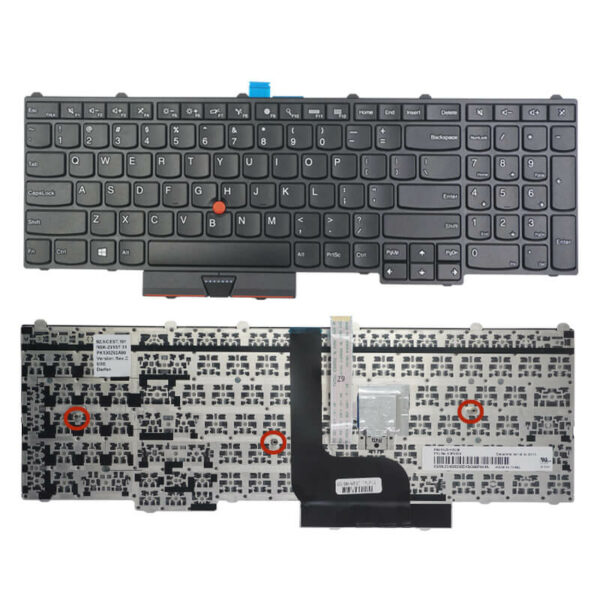 Tastatura per laptop Lenovo Thinkpad P50 P50S P51 P70