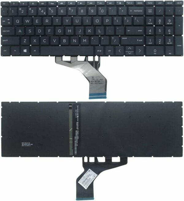 Tastatura per laptop HP 15-DW 15-DU serije sa pozadisnkim osvetljenjem crna