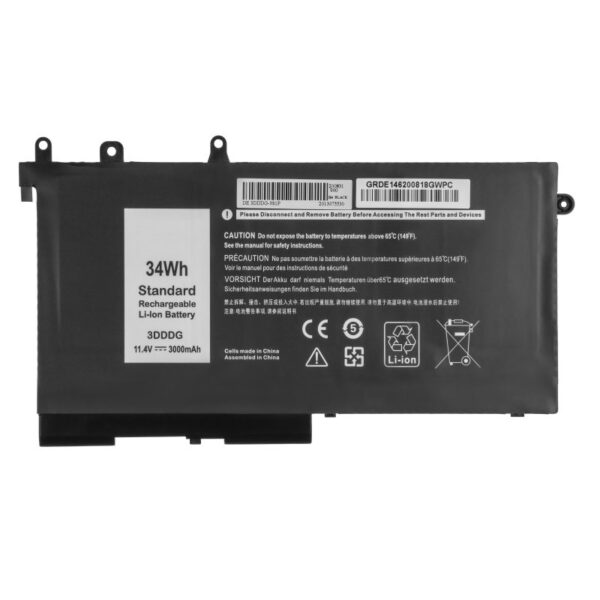 Baterija per Laptop Dell Latitude E5280 E5480 E5580 kraca