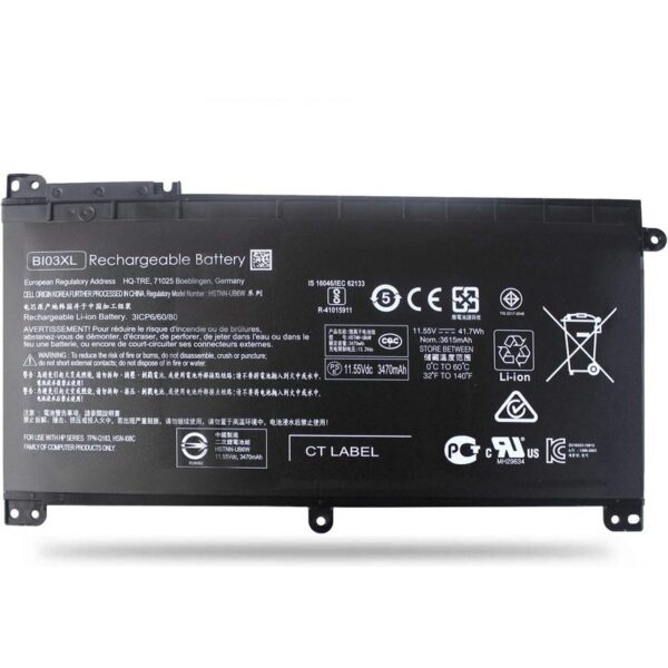 Baterija per laptop HP Stream 14-AX Series HP Pavilion X360 13-U Series BI03XL