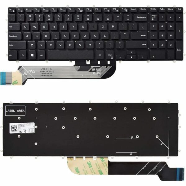 Tastatura per Dell Inspiron 15-5000 5565 5567 17 5765 5767 P66F 3581 3582 3583 3584 bez pozadinskog