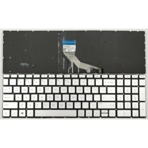 Tastatura per laptop HP 15-DW 15-DU serije sa pozadisnkim osvetljenjem siva